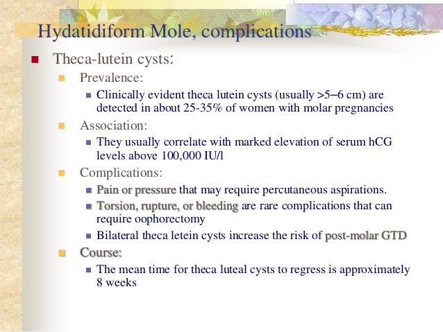 Molar pregnancy
