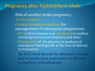 Molar pregnancy | PPT