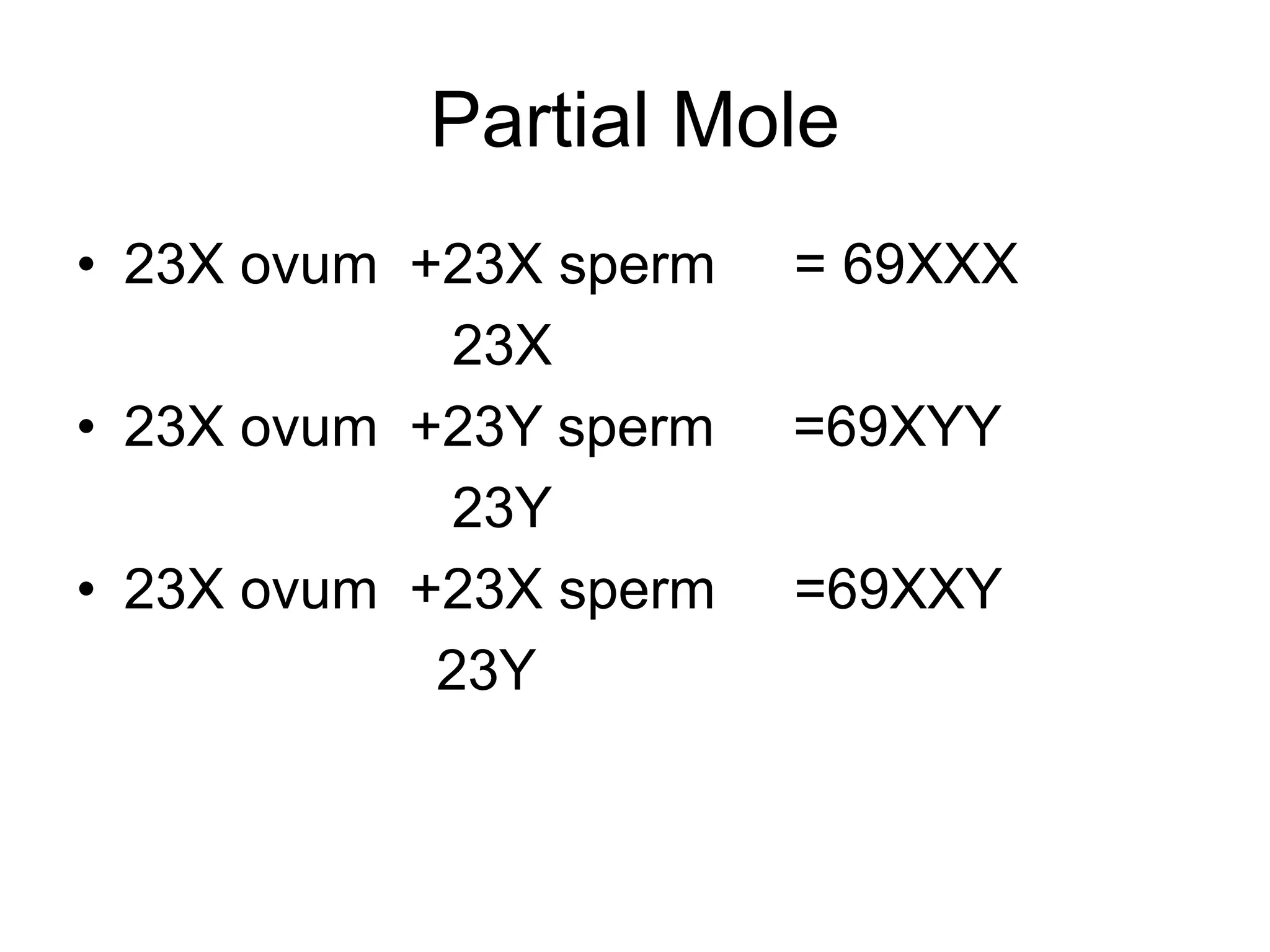 Molar Pregnancy Complete Vs Incomplete Hydatidiform Mole.pptxpptx | PPT