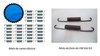 Mola de cama elástica Mola do freio do VW Gol G3
 