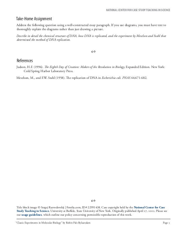 Science case studies examples picture