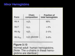 Minor Hemoglobins
 