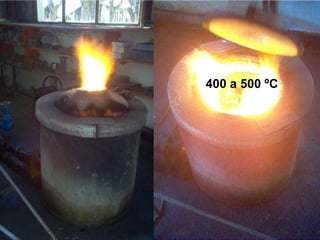 400 a 500 ºC
 