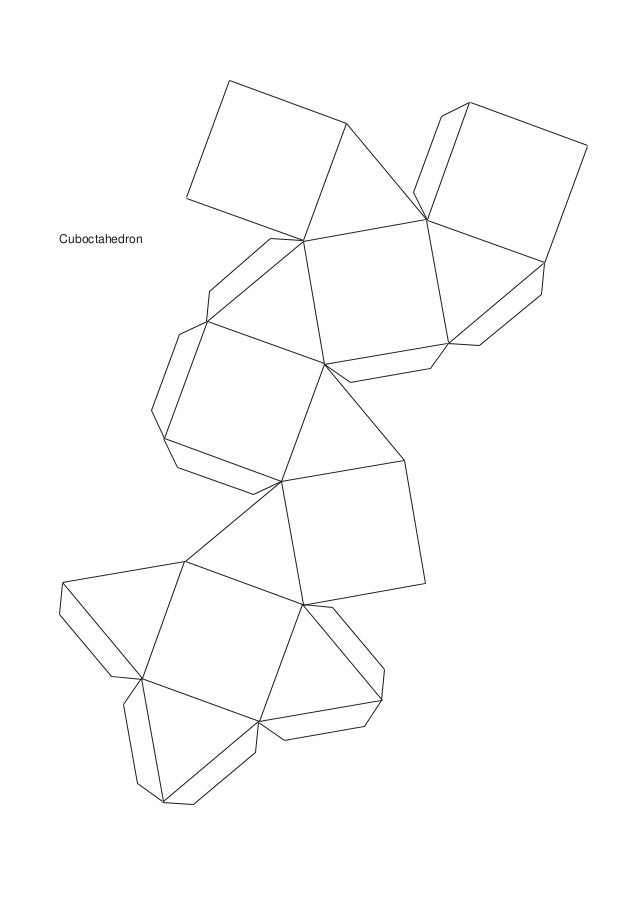 Molde de poliedros Truncated Stellated Octahedron