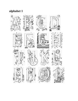 alphabet 1
 