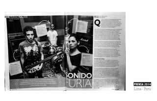 PRENSA 2014
Lima - Perú
Diario Perú 21
Enero
Correo Semanal
Enero
 