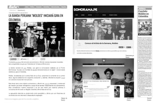 Diario 16
Enero
Andina Noticias
Enero
Sonidos.pe
Enero
Perú21
Enero
Sonorama.pe
Enero
Click en las imágenes para leer los artículos completos
 