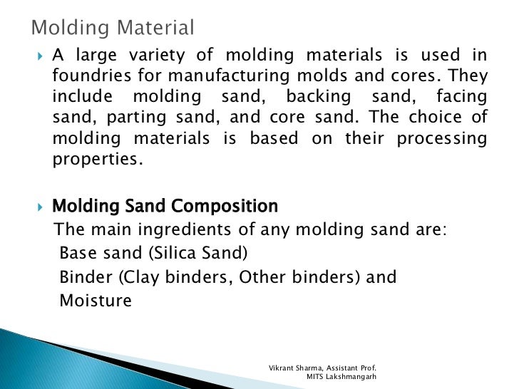 Molding sand