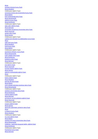 Moldovyaca egitimi-fiyati