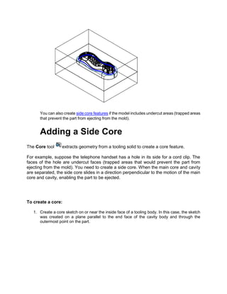 Molds design in solid works | PDF