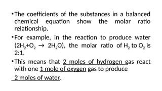 Mole Rstio MOLE RATIO POWERPOINT PRESENTATION GRADE 10 | PPTX