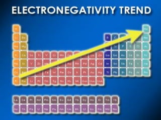 Il simbolo δ indica la presenza
di questa carica parziale,
positiva su un lato
e negativa sull’altro.
Atomo più
elettronegativo
δ+ δ-
 