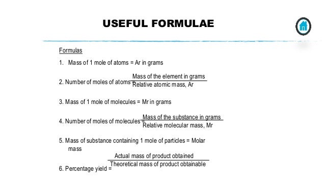Molar mass calculations pdf to excel