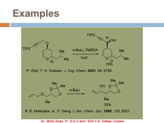 Examples
Dr. Mishu Singh, Pt. D.D.U Govt. Girls P.G. College, Lucknow
 