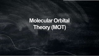 Jens Martensson 1
Molecular Orbital
Theory (MOT)
 
