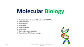 Molecular Biology | PDF