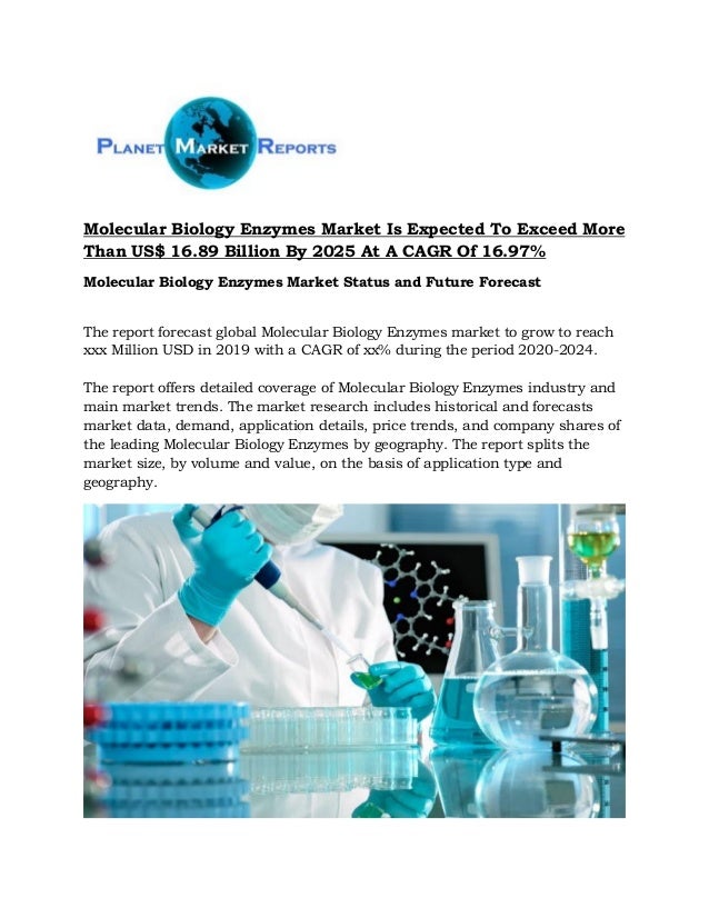 Molecular Biology Enzymes Market Is Expected To Exceed More Than US 16