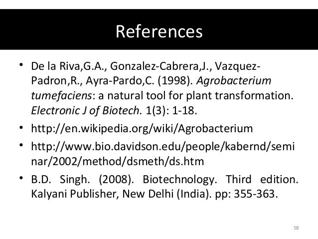 Molecular Biology of Agrobacterium Infection