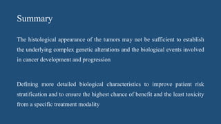 Molecular biology of breast cancer [autosaved] | PPTX