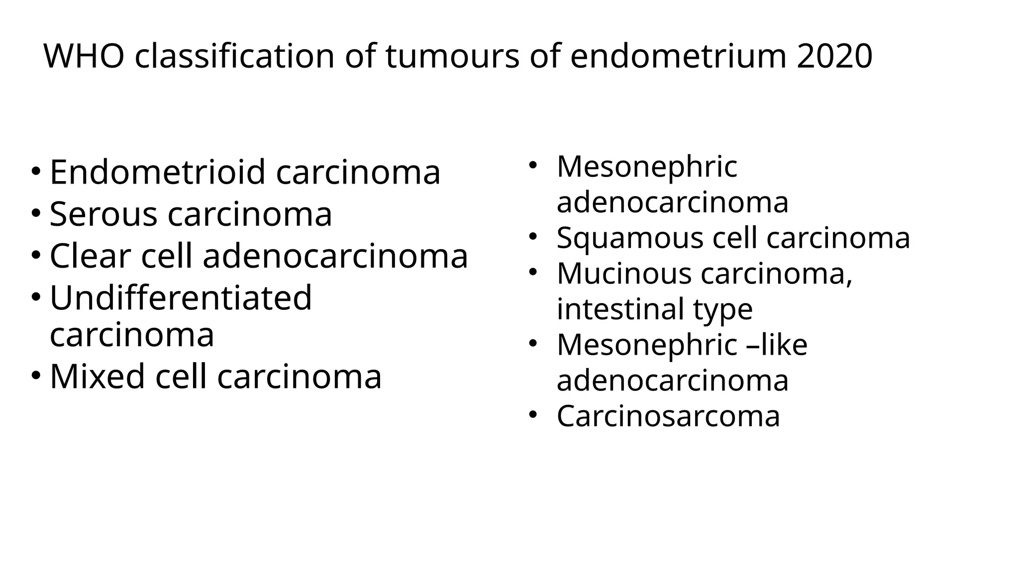 MOLECULAR CLASSIFICATION OF ENDOMETRIAL CARCINOMA.pptx