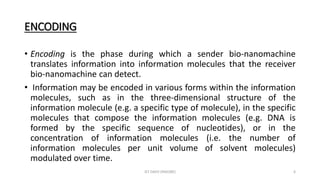 Molecular communication | PPTX
