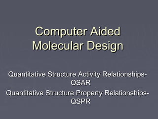 Molecular design | PPT