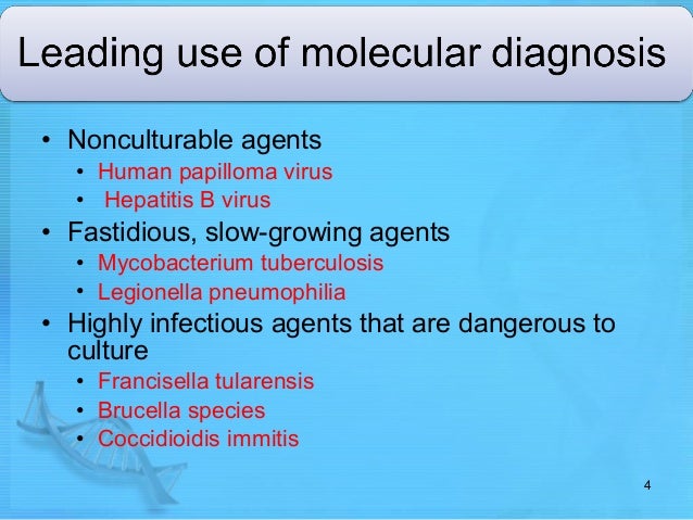 Molecular diagnosis