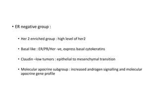 Molecular diagnosis in breast cancer | PPTX
