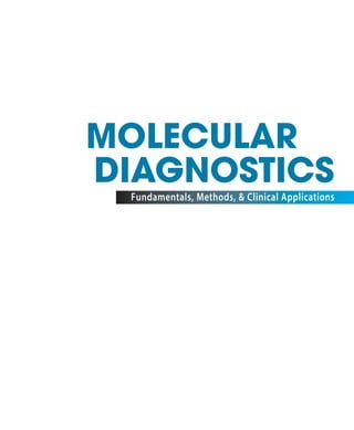 Molecular diagnostics fundamentals methods and clinical applications | PDF