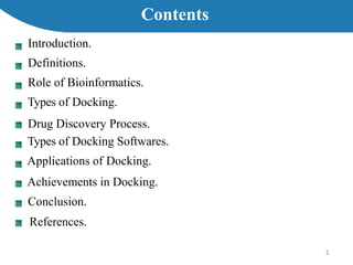 Molecular docking | PPTX