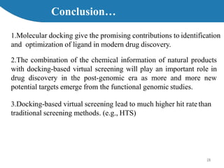 Molecular docking | PPTX