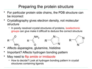 Molecular docking and structure based Virtual screening | PPTX
