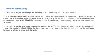 MOLECULAR DOCKING IN DRUG DESIGN AND DEVELOPMENT BY PRANAVI linkedin.pptx
