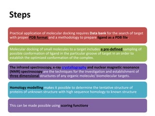 molecular docking screnning. pptx | PPTX