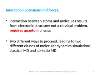 Molecular Dynamics MD simulation for BSc.pptx