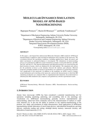 Molecular dynamics simulation | PDF