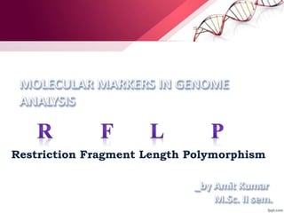Restriction Fragment Length Polymorphism
 