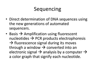 Molecular Methods for Diagnosis of Genetic Diseases | PPT