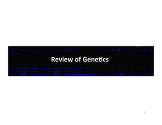 Review	
  of	
  GeneDcs	
  
3	
  
 