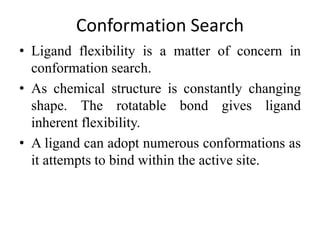 Molecular modelling | PPTX