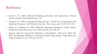 Molecular Modelling Pptx