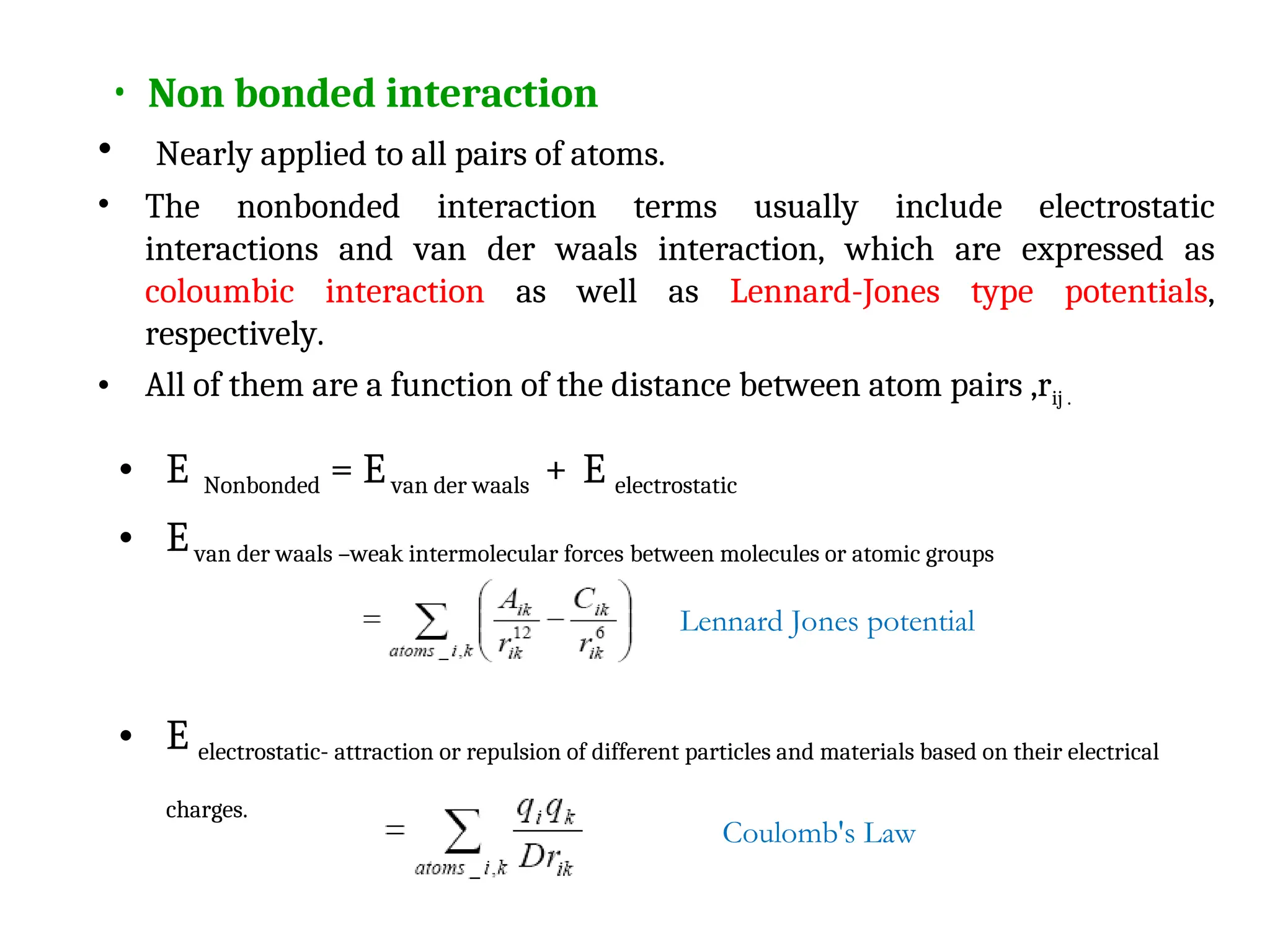 Molecular modelling-Needs and charcteristics | PPT