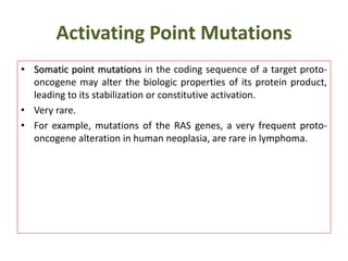 molecular of lymphoma new.pptx MBBS PG STUDENT | PPTX