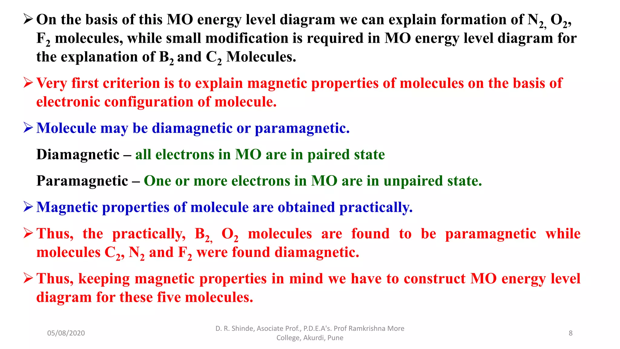 Molecular orbital theory part 3 | PPTX
