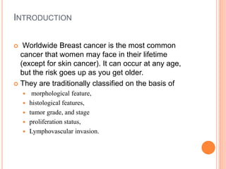 Molecular profiling of breast cancer | PPTX