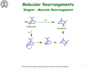Myers Rearrangement Molecular rearrangement | PDF