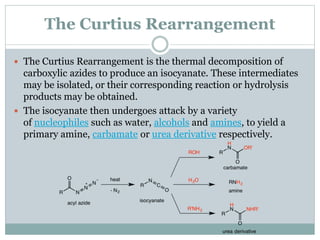 Molecular rearrangements involving electron deficient nitrogen as an ...