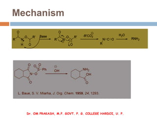 Molecular Rearrangements of Organic Reactions pps | PPSX