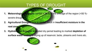 Molecular Biology and Genetic Mechanisms of Plant Drought Tolerance | PPTX