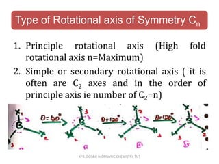 Molecular symmetry and chirality | PPTX